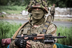 В Луганске украинские десантники открыли огонь друг по другу