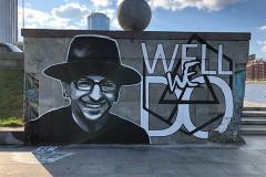 Вокалист Linkin Park оценил екатеринбургский граффити-портрет погибшего солиста