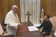 Exxpress: Зеленский оконфузился в Ватикане