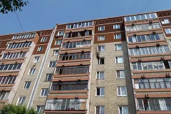 Квартира на 6-м этаже горела сегодня на Эльмаше