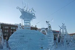 В Екатеринбурге назвали победителя фестиваля ледовой скульптуры