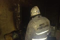 В Екатеринбурге во время пожара заживо сгорел мужчина