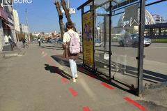 На екатеринбургских тротуарах появилась дорожка для электросамокатов