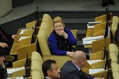 Елену Мизулину «застукали» в супермаркете премиум-класса