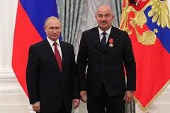 Путин поздравил Черчесова с юбилеем