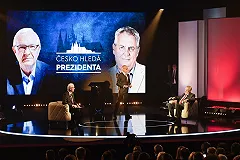 Милош Земан высмеял Иржи Драгоша на теледебатах