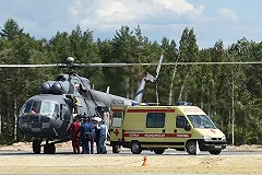 Несколько армейских Ми-8 задействованы в операции против сибирской язвы на Ямале