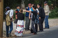 Мексиканец сделал селфи на фоне избитого российского блогера