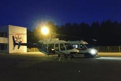 В Екатеринбург на вертолете в специальном инкубаторе доставили малышку из Карпинска