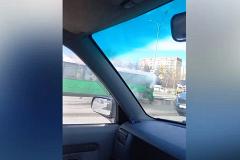 В Екатеринбурге загорелся пассажирский автобус