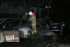 Два новых случая воспламенения автомобилей зафиксированы в Екатеринбурге