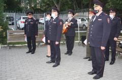 Свердловский главк МВД организовал митинг в память о коллегах, павших в борьбе с фашизмом