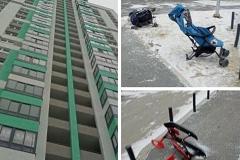В Екатеринбурге пьяный мужчина кидался вещами с 20-ого этажа