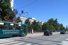В Екатеринбурге появились первые трамвайные «выделенки»