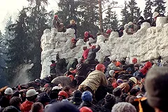 Чучело Масленицы в Екатеринбургском зоопарке отдадут белому медведю