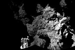 Philae пишет твиты с поверхности кометы Чурюмова-Герасименко