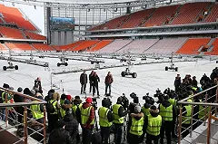 Представители FIFA провели заключительный осмотр «Екатеринбург-Арены»