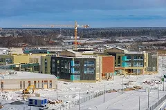 Строительство второй очереди кампуса УрФУ (ФОТО)