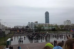 Сегодня на площади 1905 года заработает интерактивный музей «Военное время»