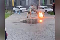 В Екатеринбурге прямо на ходу загорелся электросамокат
