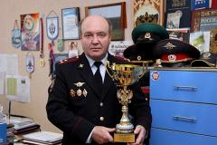 Пресс-секретарь ГУ МВД Свердловской области стал самым метким стрелком гарнизона