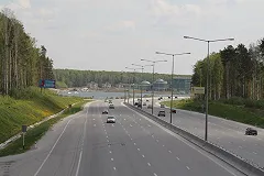 Заснувший за рулем водитель Toyota улетел в кювет на Новокольцовском тракте