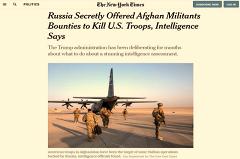 В Вашингтоне назвали «неаккуратной» публикацию NYT о России и талибах