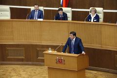 Куйвашев выступил с бюджетным посланием: ситуация не критичная