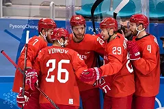 Российские хоккеисты вышли в полуфинал Олимпиады