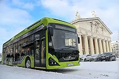 Электробус «Генерал» после окончания испытаний убрали с маршрута в Нижнем Тагиле