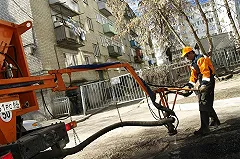 В Екатеринбурге начался «ямочный ремонт»