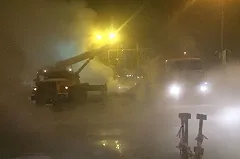 Коммунальщики залатали теплотрассу на Юго-Западе: тепло уже поступает в дома