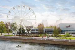 В центре Екатеринбурга вскоре поставят 50-метровое колесо обозрения