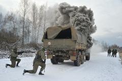 На Южном Урале деревня попала под артобстрел