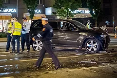 В суде представили видеозаписи, доказывающие, что в машину Ефремова перед ДТП никто не садился