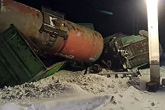 Тепловоз столкнулся с товарняком в Челябинской области
