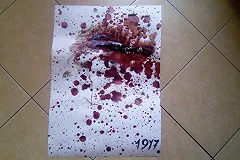 Акционист Антон Симаков занялся кровописанием