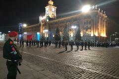 Рота почетного караула впервые даст плац-концерт на параде 9 мая в Екатеринбурге