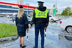 В Екатеринбурге обнаружена «зебра», обеими концами упирающаяся в зеленый газон (ФОТО)