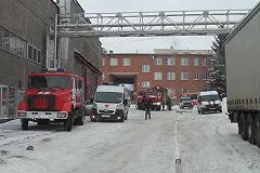 Пожар на машиностроительном заводе им. Воровского случился в Екатеринбурге