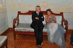 Вдова Малашенко на прощании рассказала о депрессии покойного мужа