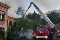 Ночью в Екатеринбурге сгорела школа