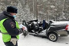 ГСУ свердловского ГУ МВД направило в суд дело водителя, погубившего двух детей и мужчину под Ивделем