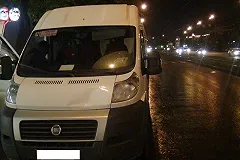 На улице Технической на "зебре" маршрутка сбила пешехода