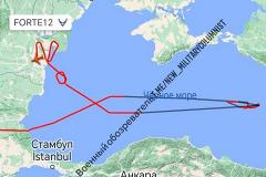 Пропадавший с радаров беспилотник-разведчик Global Hawk вновь заметили над Черным морем