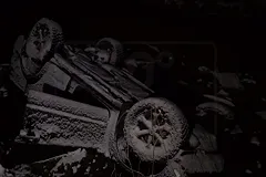 Семья погибла, захлебнувшись водой в автомобиле, упавшем в канаву в Подмосковье