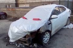 Сегодня ночью в Екатеринбурге опять сгорел автомобиль