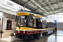 «Уралтрансмаш» создал дизайн ретротрамвая для Санкт-Петербурга