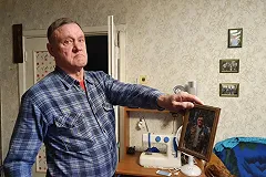 «Я думал это детские рисунки!»: мужчина, нарисовавший глаза картине, объяснил свой поступок