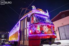 В Екатеринбурге появится новогодний трамвай — фото